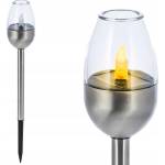 Jumi Соларна лампа от неръждаема стомана, 1 бял led 41069 (l-951433)