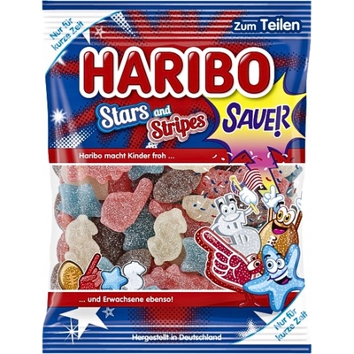 Haribo Stars and Stripes 175 g