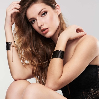 Image 1 of Bijoux Indiscrets Désir Métallique Handcuffs Black
