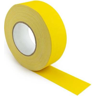 Textilní páska WT-5562 lesklá, 25 mm × 50 m, matná žlutá