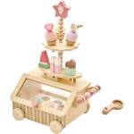 Zookabee Дървена количка за сладолед Zookabee - С аксесоари (w63678) - baby