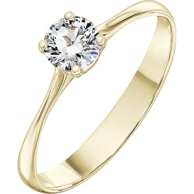 Tiami Prsten ze žlutého zlata s diamantem Atea RATY20002