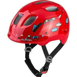 Alpina Детска каска за велосипед Alpina Kid's Ximo 2 Bike helmet - Red Smile Gloss - размер 49-54 cm (851-1911-0513)