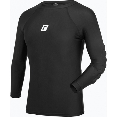 Futbalové tričko s dlhým rukávom Reusch Compression Shirt Soft Padded black 5113500 7700