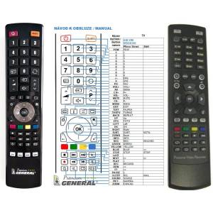 GENERAL AB IPBOX 350 - съвместимо дистанционно управление на марката General (350) Дистанционно