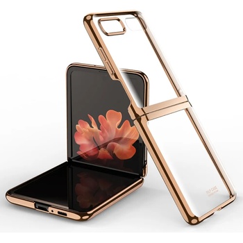 GKK Поликарбонатен Калъф за SAMSUNG Galaxy Z Flip, GKK PC Case, Златист (5901012322532)