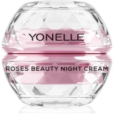 YONELLE Roses подмладяващ нощен крем за зоната на лицето и очите 50ml