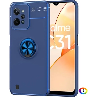 OPPO Realme C31 Удароустойчив Ring Holder Калъф и Протектор