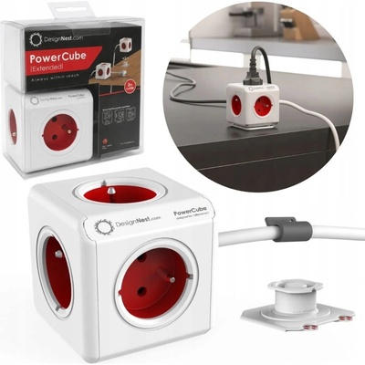 Cubenest PowerCube Extended 3 m červená