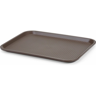 Hendi Polypropylénový podnos Fast Food Hnedá 305x415xH20mm