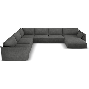 Mazzini Sofa Сив ъглов диван (ляв ъгъл) Vanda - Mazzini Sofas (MAZ_UL_142_F1_VANDA8)