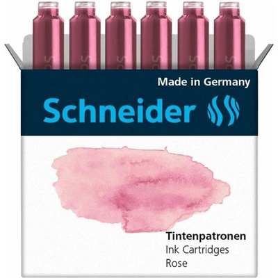 Schneider Inkoustové bombičky 6 ks růžové