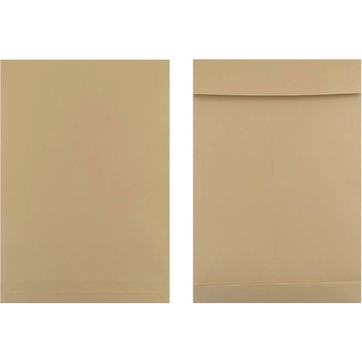 Harmanec-Kuvert Taška B4 s X dnom a odtrhávacou páskou 250 x 354 mm hnedá 130g