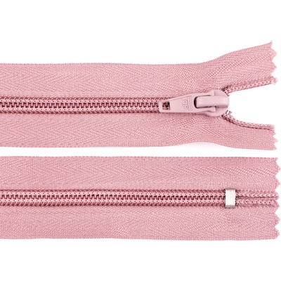 Spirálový zip No 5 délka 18 cm POL Varianta: 151614 starorůžová sv., Balení: 1 ks 12764/642/243613