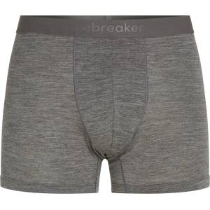 Icebreaker Мъжко мериносово термобельо Icebreaker Merino 125 Cool-Lite Anatomica Boxers Merino base layer - Gritstone Heather - размер XL (015-1980-0214)