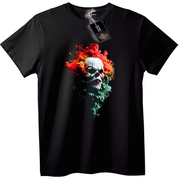 NOONEBRAND Тениска Жив Череп Дим - M, Black