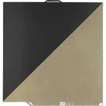 3DJAKE Плоча за вграждане от PET/PEI - въглерод - 260 x 260 mm (CARBP-260X260)