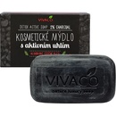 Vivaco 100 % Organic product prírodné mydlo s aktívnym uhlím 100 g