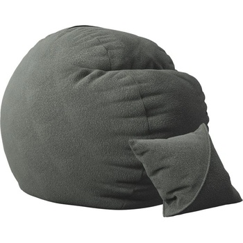 Image 1 of Pufrelax Комплект, Барбарон и декоративна възглавница, 600л. , King Size - Smoke Grey, Перящ се калъф, Трансформира се в легло, Пълнеж с микс от мемори пяна и дунапрен, Гама Premium