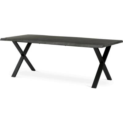 Autronic HT-F4321 GREY Jídelní stůl 210 x 100 cm mdf šedý dub Šedá