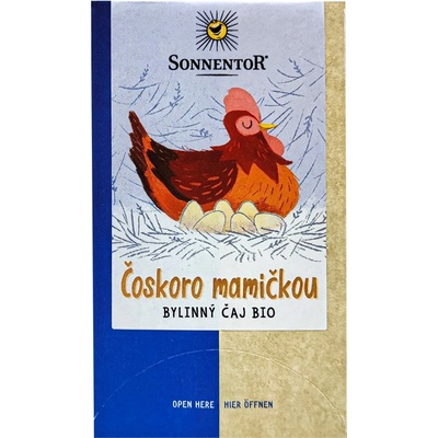 SONNENTOR BIO čaj Čoskoro mamičkou 22 g
