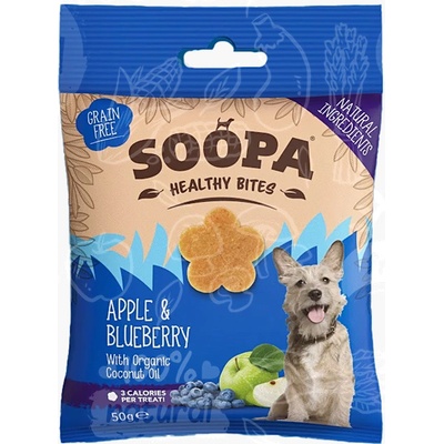 Soopa Zdravé maškrty Jablko a Čučoriedky 50 g