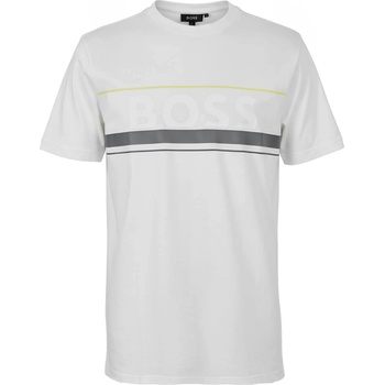 Boss Тениска Boss Men's HBG Zone Signature Logo T-Shirt - White