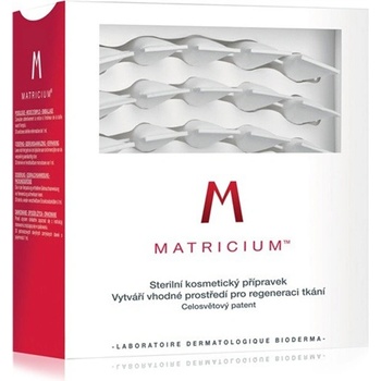 Bioderma Ampule pro regeneraci kožní tkáně pro poškozenou pokožku Matricium 30 x 1 ml