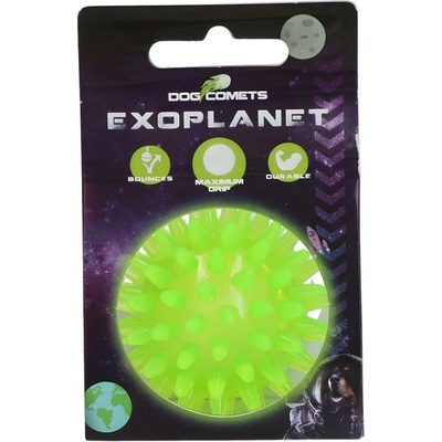 Dog Comets Exoplanet ježatý míč zelený 10 cm