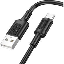 Borofone BX111 Feliz USB-C - USB-C 60W 3A, 1m, černý