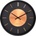 NeXtime Стенен часовник Retro II черно-меден (3535CO)