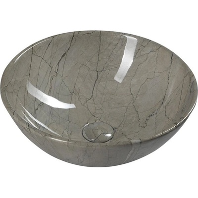 SAPHO Dalma 42 cm grey marble (MM113)