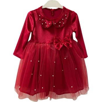 Kocak Kids Детска празнична рокля в червено