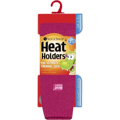 Heat Holders zimné termo ponožky Malinová