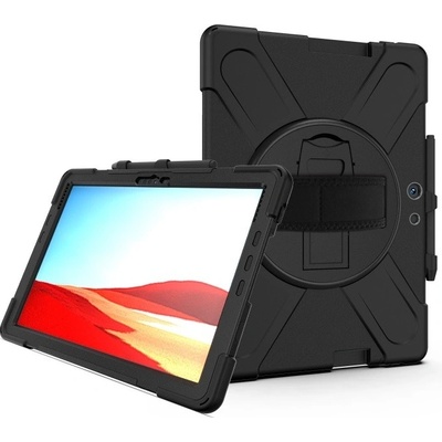 Púzdro PROTEMIO 55019 STANDING ULTRA Odolný kryt pre MicroSoft Surface Pro X čierny