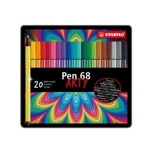 STABILO Тънкописец Pen 68 20 цвята