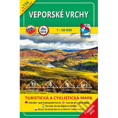 mapa Veporské vrchy 1:50 000