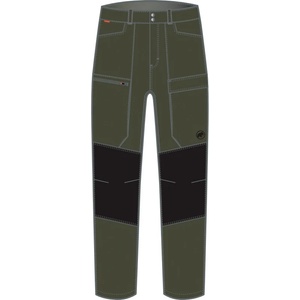MAMMUT Мъжки туристически панталон Mammut Zinal Hybrid Pants Walking trousers - Dark Marsh / Black - размер 44 (010-1425-0218)