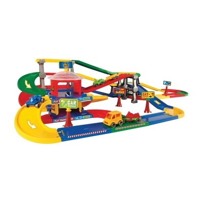 Wader Wader: Многоетажен гараж за игра с аксесоари - 9, 1 м