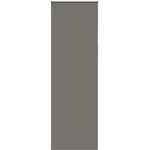 vidaXL Ролкова щора Blackout Сив 85x210 cm Ширина на плата 80, 7 cm (4011177)