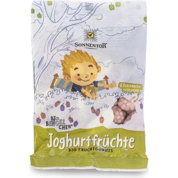 BIO SONNENTOR Jogurtové ovoce – želé s jogurtem a ovocnou příchutí 100 g