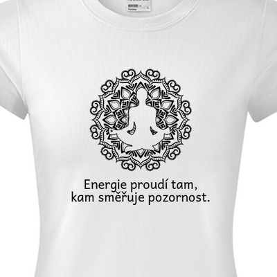 Funkční tričko na jógu Energie