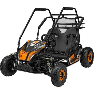 mamido Dětské benzínové autíčko Buggy LUCKY SEVEN oranžové – Zbozi.Blesk.cz