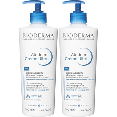 BIODERMA Cream Ultra 2× 500 ml
