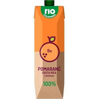 Rio Cold Press 100% pomaranč s dužinou 1 l