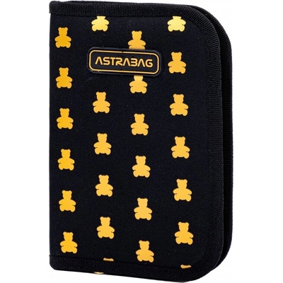 Astra Единичен несесер без аксесоари astrabag Златни мечета, ac1, 20 х 14 х 3, 5 см (as503024052)