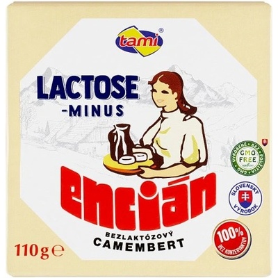 Tami Lactose minus Encián bezlaktózový camembert 110 g