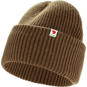 Fjällräven Зимна шапка (beanie) Fjällräven Fjällräven Heavy Beanie - Dark Oak - размер One Size (904-5458-0411)