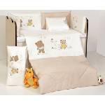 Dizain Бебешки спален комплект Бродерия Мечета в парка Ластик Цип Comfort Line