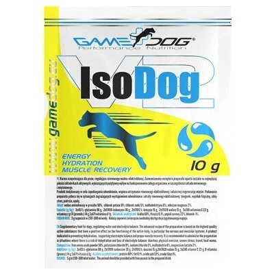 GAME DOG IsoDog doplňky stravy pro psy 10 g
